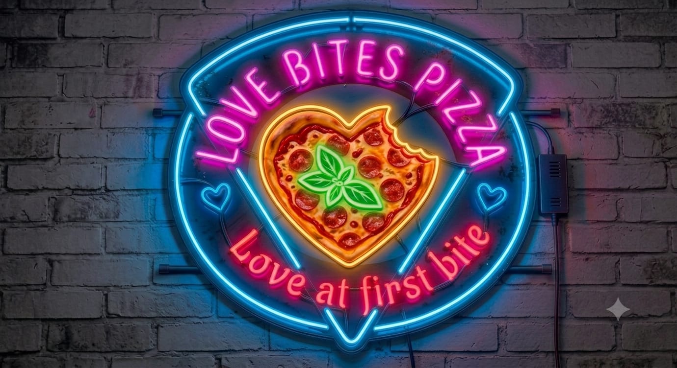 Love Bites Pizza logo
